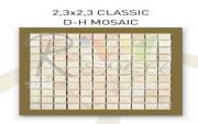 2.3X2.3 CLASSIC D-H MOSAIC
